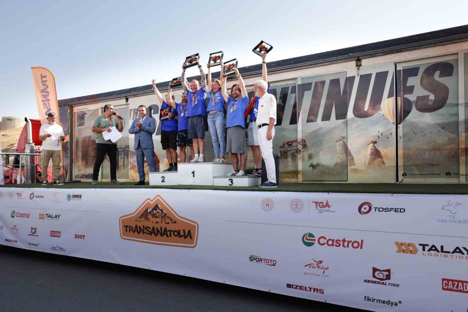 TransAnatolia Rally Raid, 2 bin 200 kilometrelik parkurla Van’da sona erdi