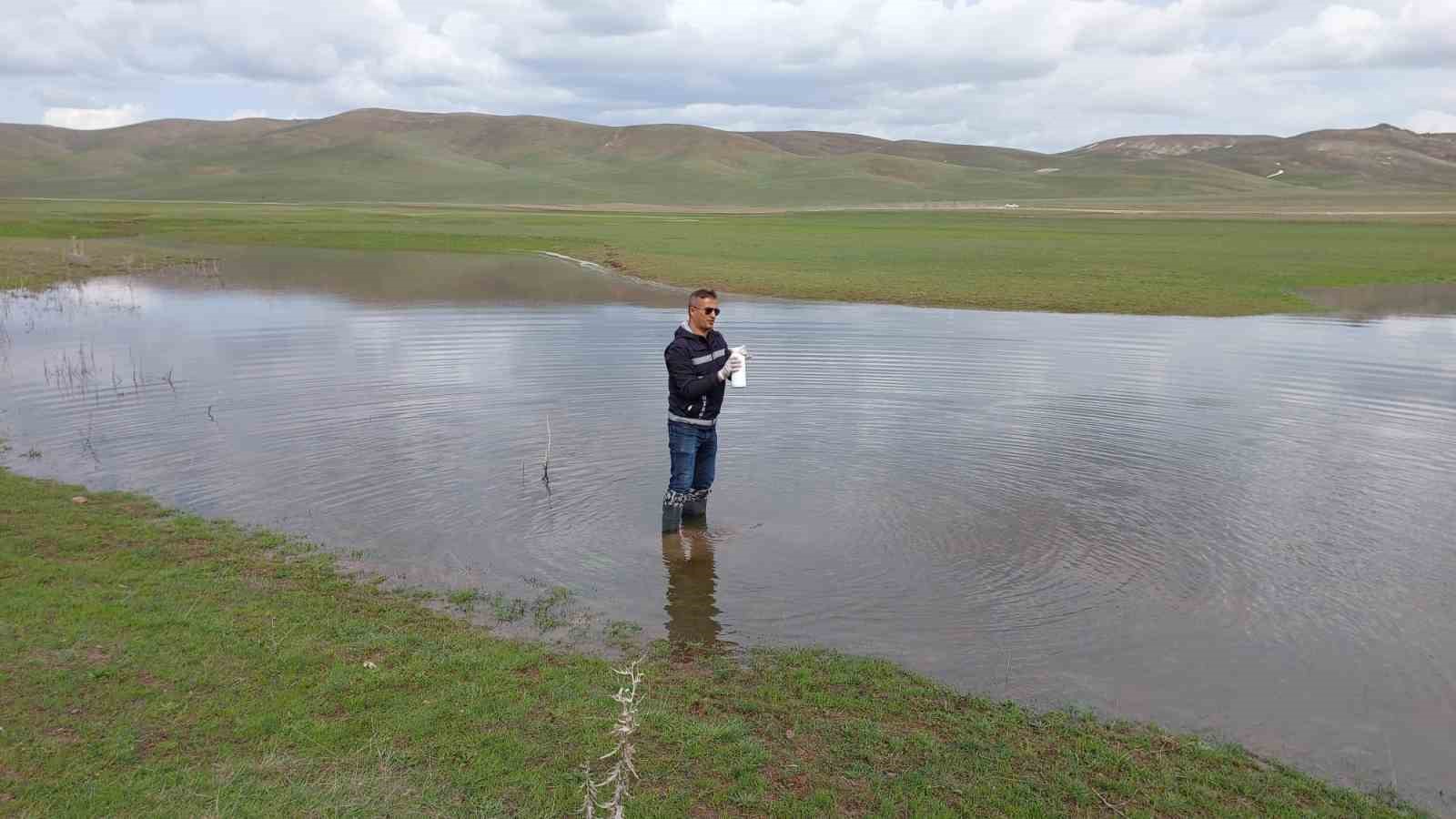 Van’da bazı göllerin su kalitesi belirlendi