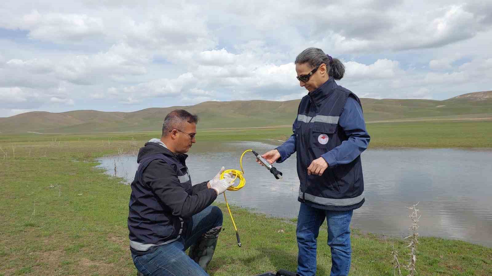 Van’da bazı göllerin su kalitesi belirlendi