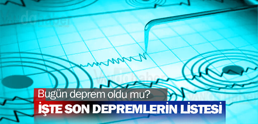 Bugün deprem oldu mu? İşte Son Depremlerin Listesi