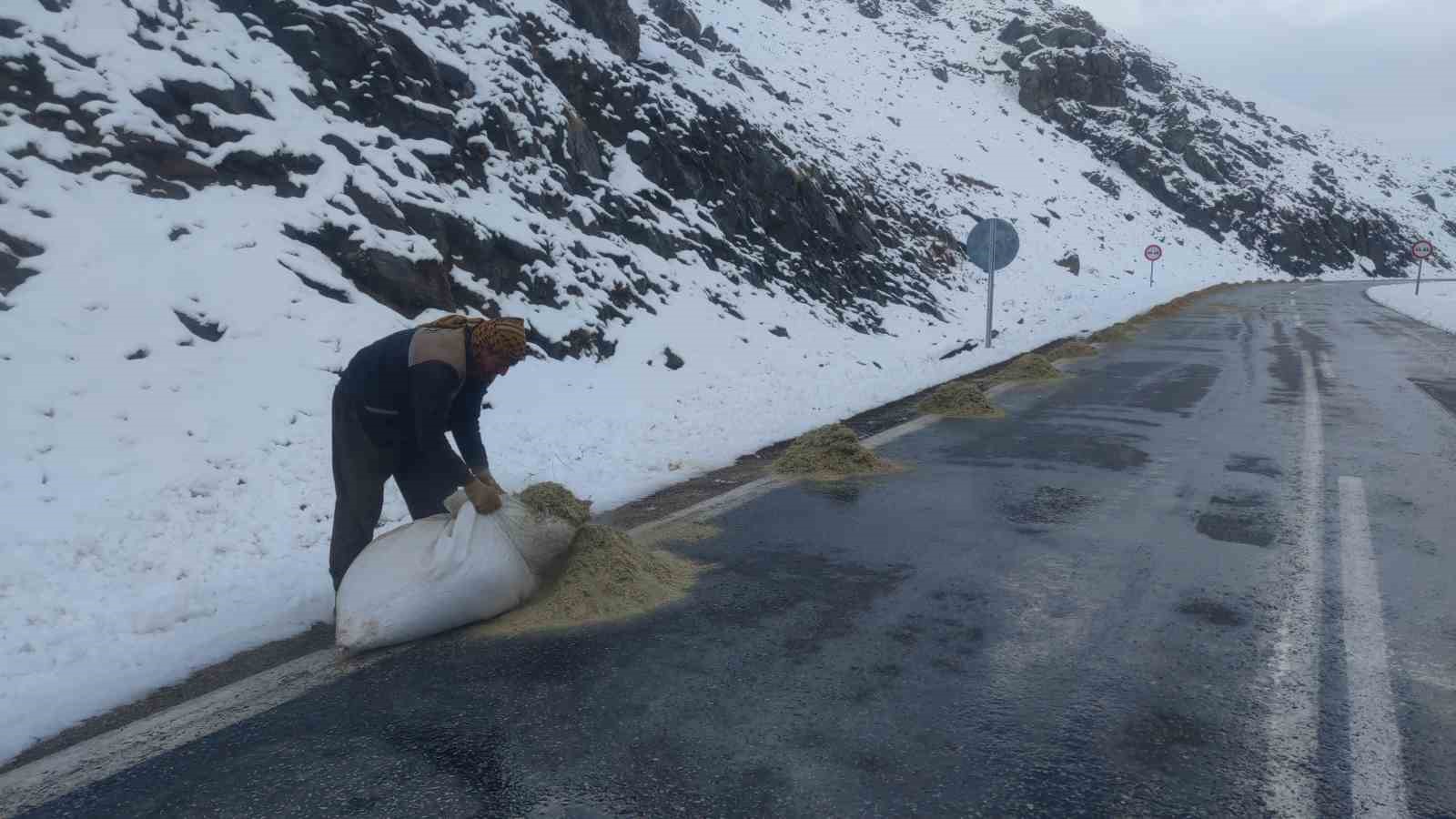 Van’da besicilerin zorlu kış mesaisi başladı