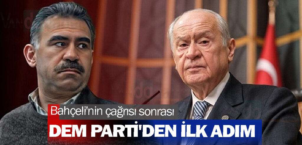 Bahçeli'nin çağrısı sonrası DEM Parti'den ilk adım