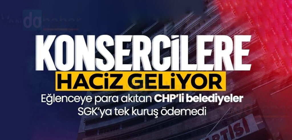 Konsercilere haciz geliyor!