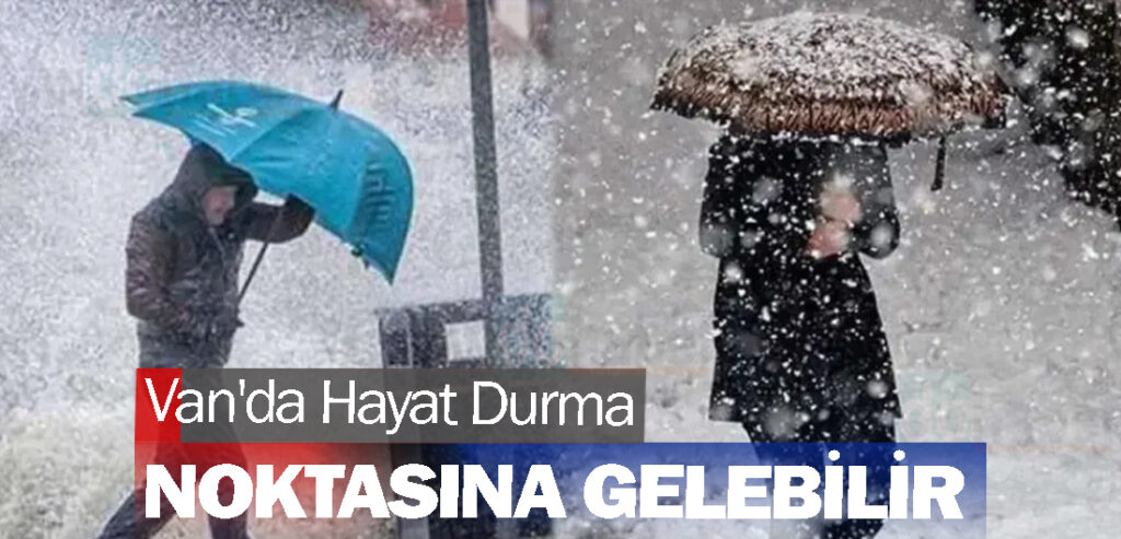 Van'da Hayat Durma Noktasına Gelebilir