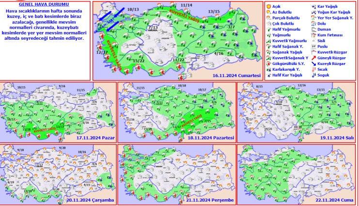 Kar yağışı başlıyor! Sarı kodlu uyarı...Sağanak ve fırtına etkili olacak!