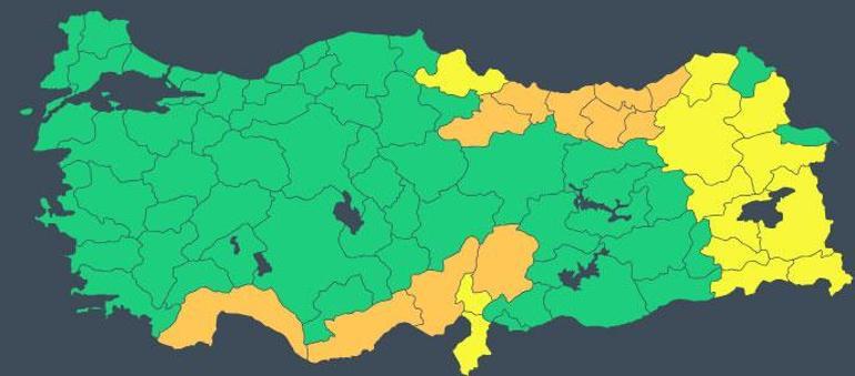 Meteoroloji’den yeni hafta için uyarı! Kar ve sağanak alarmı