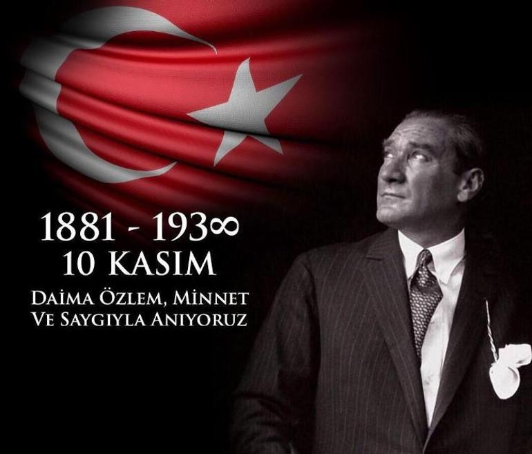 Mustafa Kemal Atatürk'ü andılar! Ünlü isimlerden 10 Kasım paylaşımları