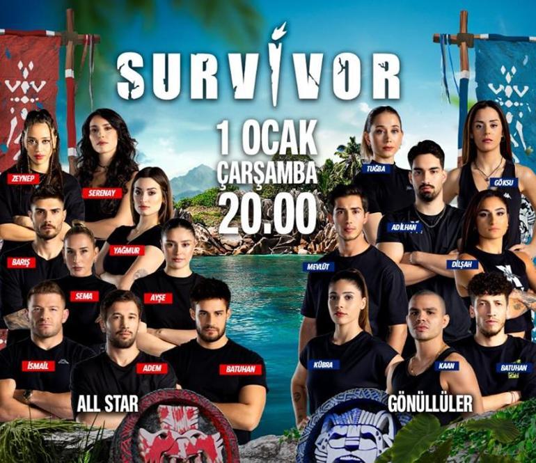 Survivor 2025 kadrosu gönüllüler ve ünlüler! İşte isim isim kimler var?