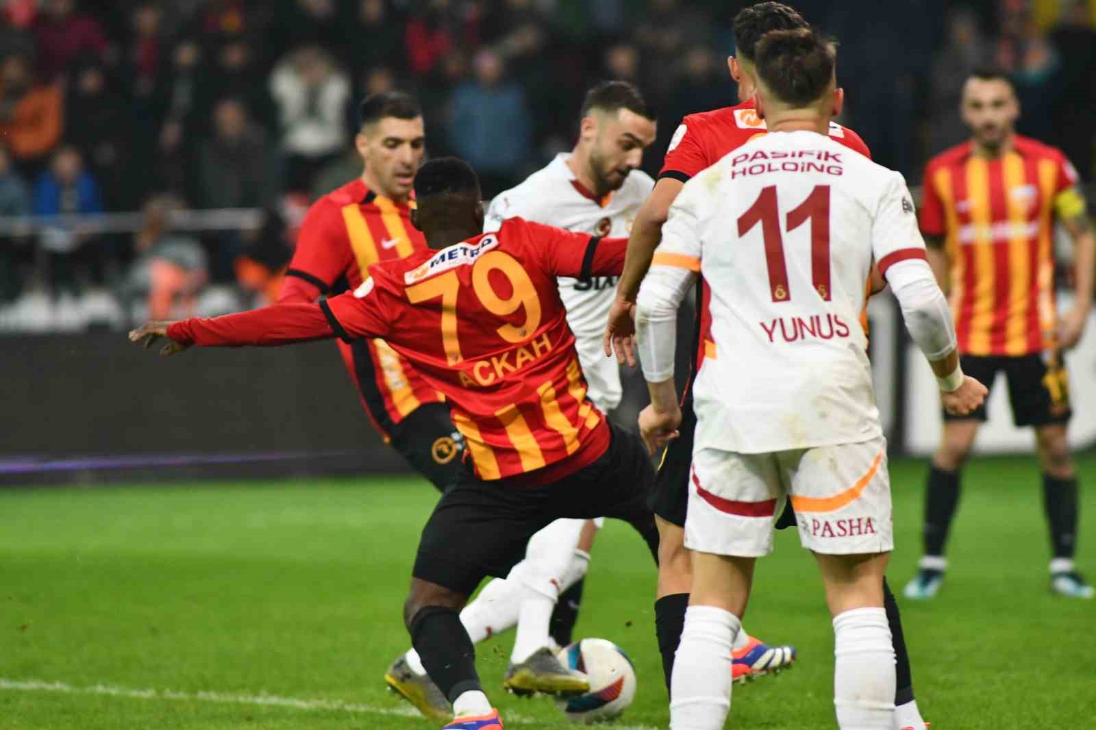 Trendyol Süper Lig: Kayserispor: 1 - Galatasaray: 5 (Maç sonucu)