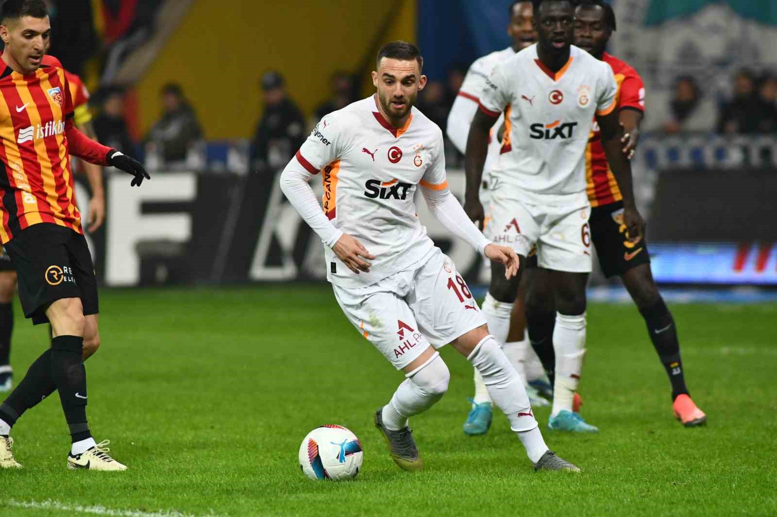 Trendyol Süper Lig: Kayserispor: 1 - Galatasaray: 5 (Maç sonucu)