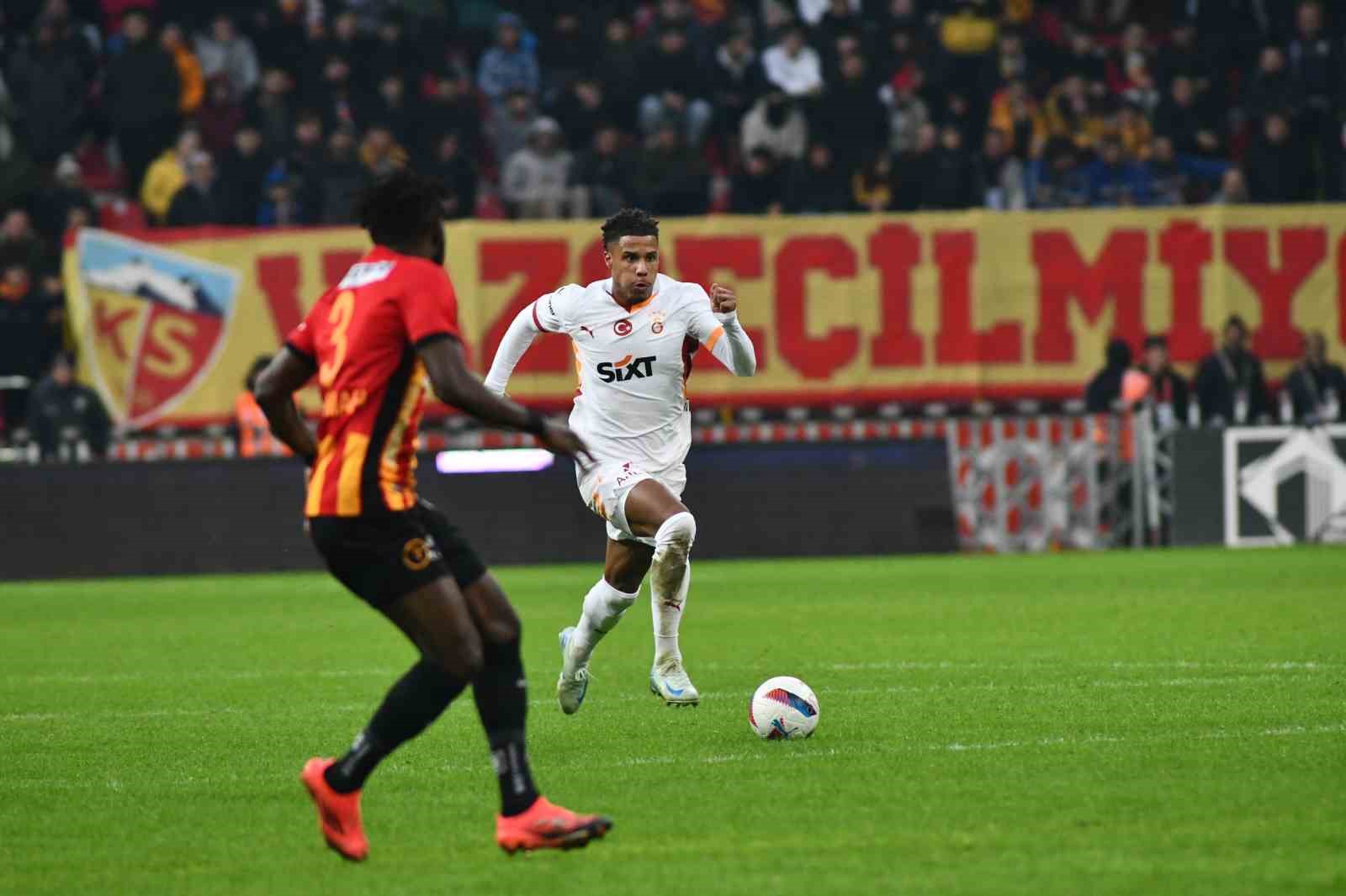 Trendyol Süper Lig: Kayserispor: 1 - Galatasaray: 5 (Maç sonucu)