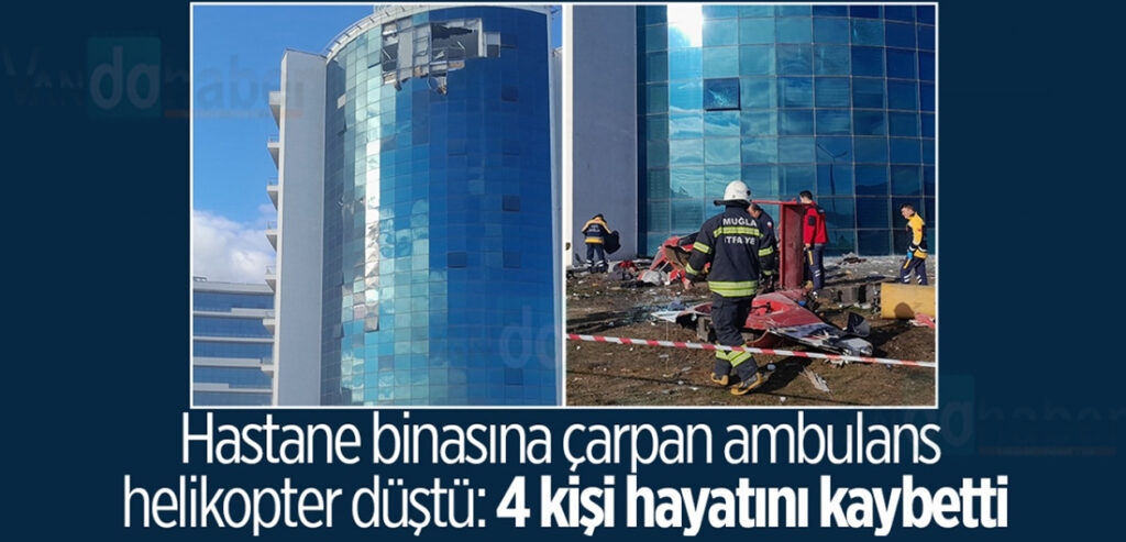 Ambulans helikopter düştü: 4 kişi hayatını kaybetti