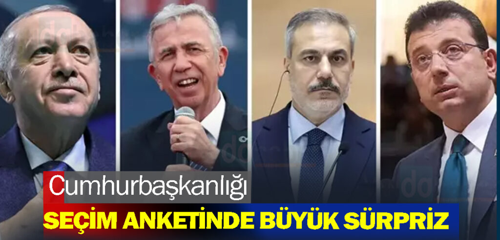 Cumhurbaşkanlığı seçim anketinde büyük sürpriz