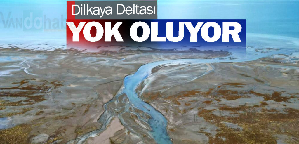 Dilkaya Deltası yok oluyor