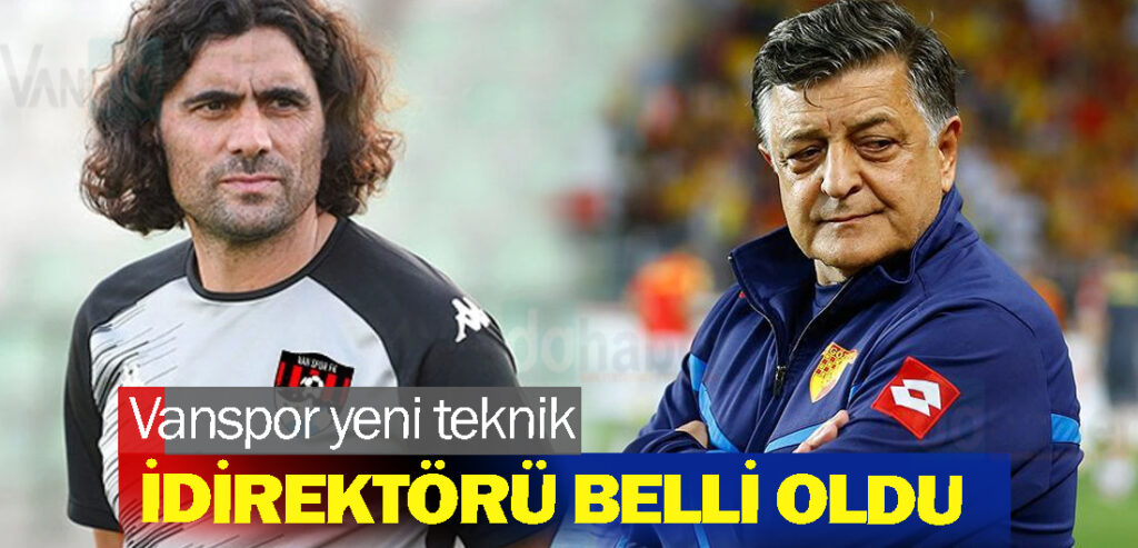 Vanspor yeni teknik direktörü belli oldu