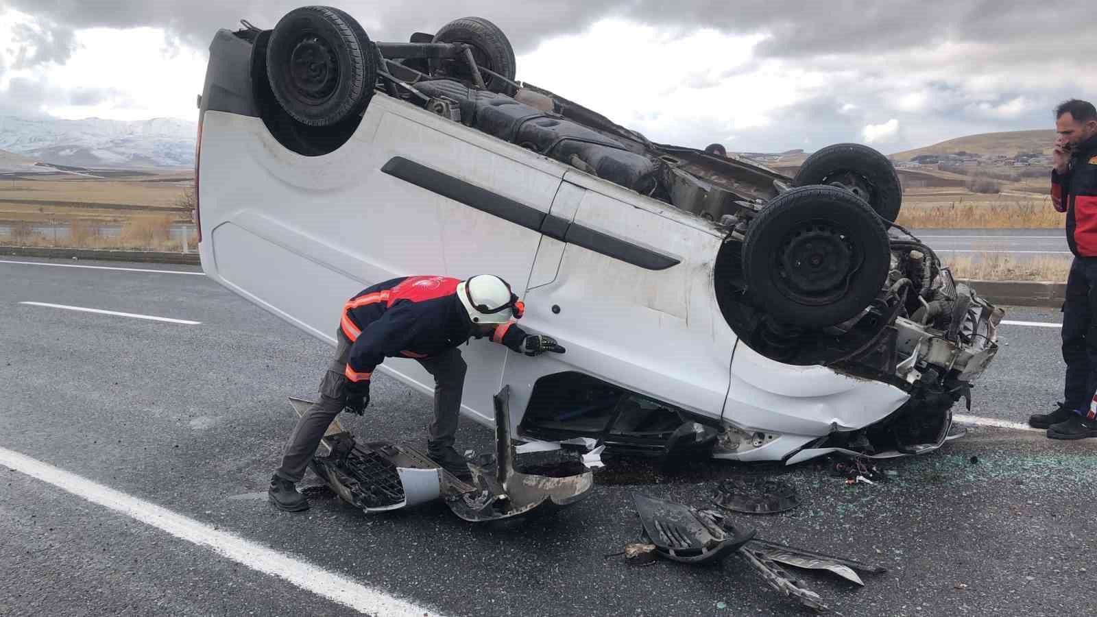 Van’da trafik kazası: 1 yaralı