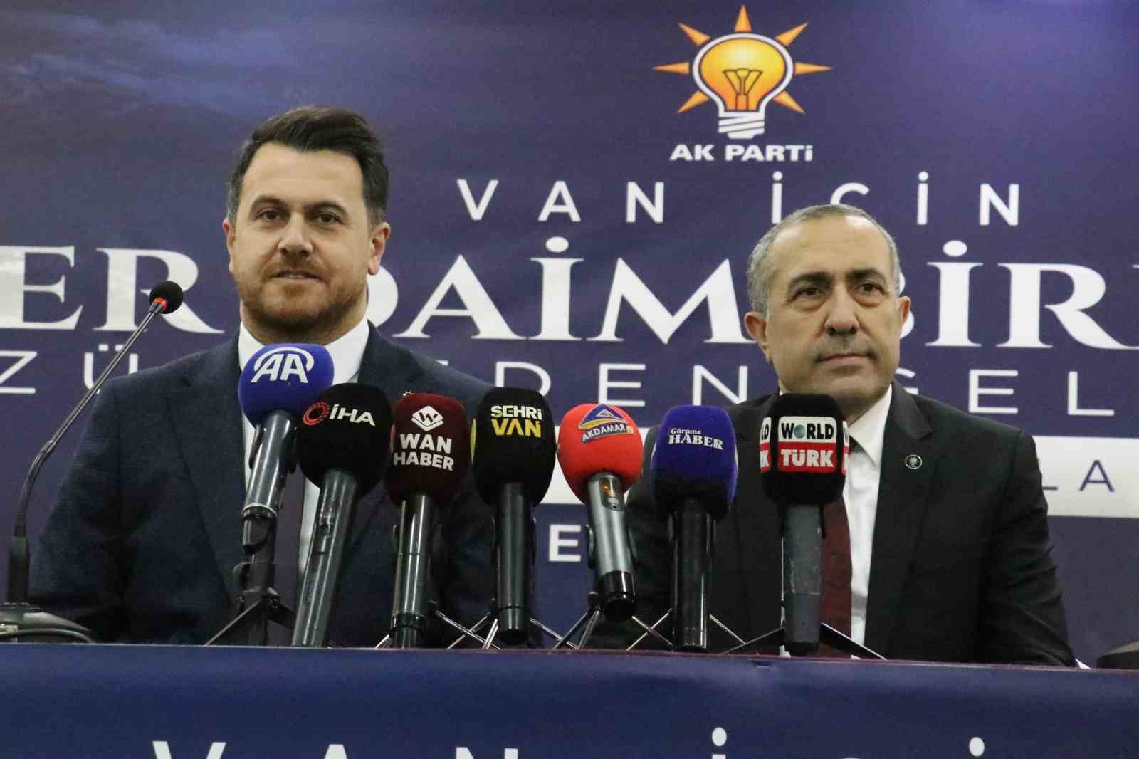 AK Parti Van İl Başkanı Abdulahat Arvas oldu