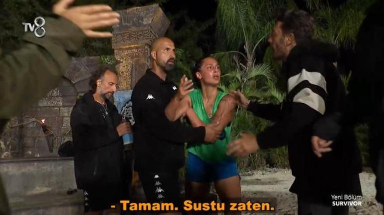 Survivor'da elenen isim belli oldu! Düelloda ortalık karıştı: Senin ağzınla burnunun yerini değiştiririm