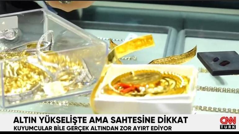 Piyasada yine sahte altın alarmı! Uzmanlar uyardı! Kuyumcular bile anlayamıyor