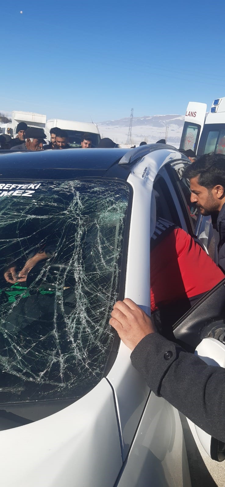 Van’da trafik kazası: 1 yaralı