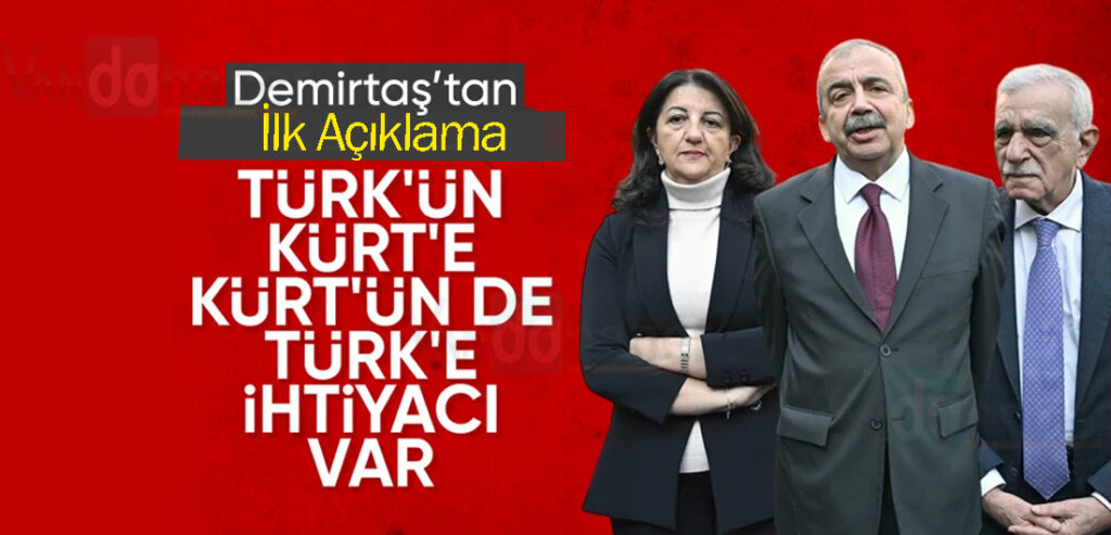 Sürece dair Selahattin Demirtaş'tan ilk açıklama