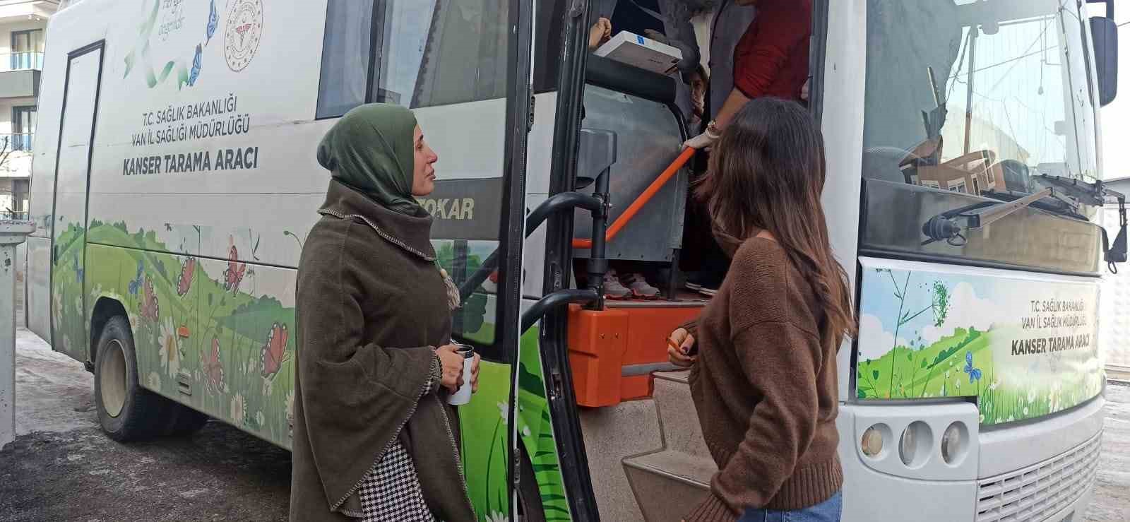 Tuşba’da HPV taraması gerçekleştirildi