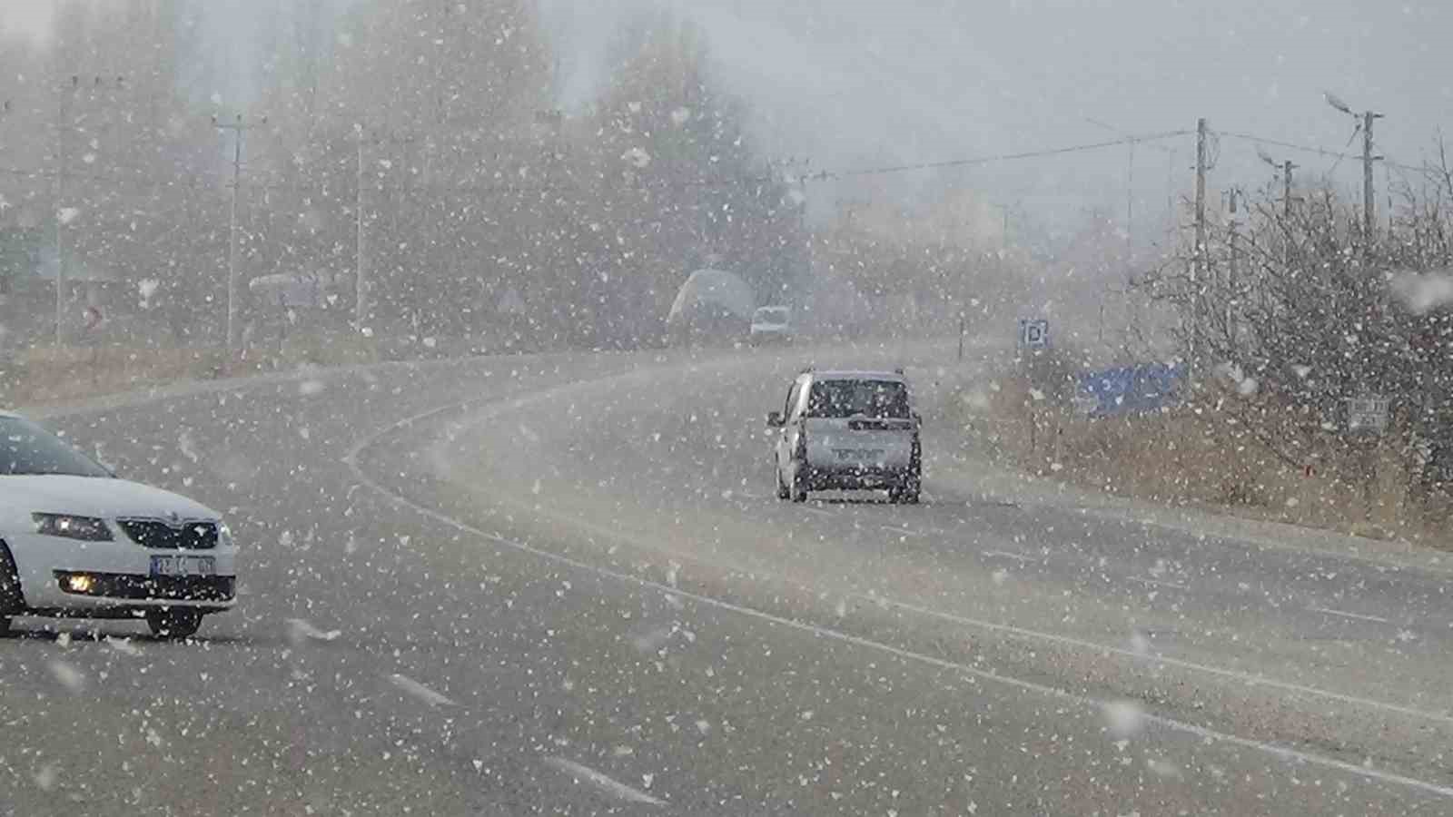 Van’da kar yağışı etkili oldu