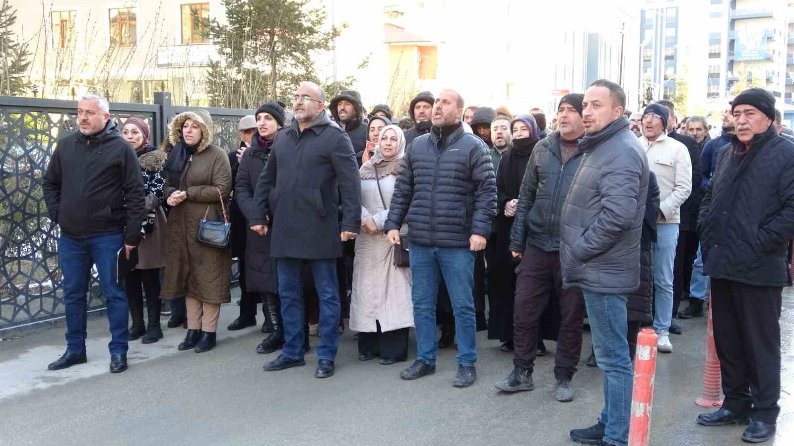 Dondurucu soğukta 290 günlük adalet nöbeti