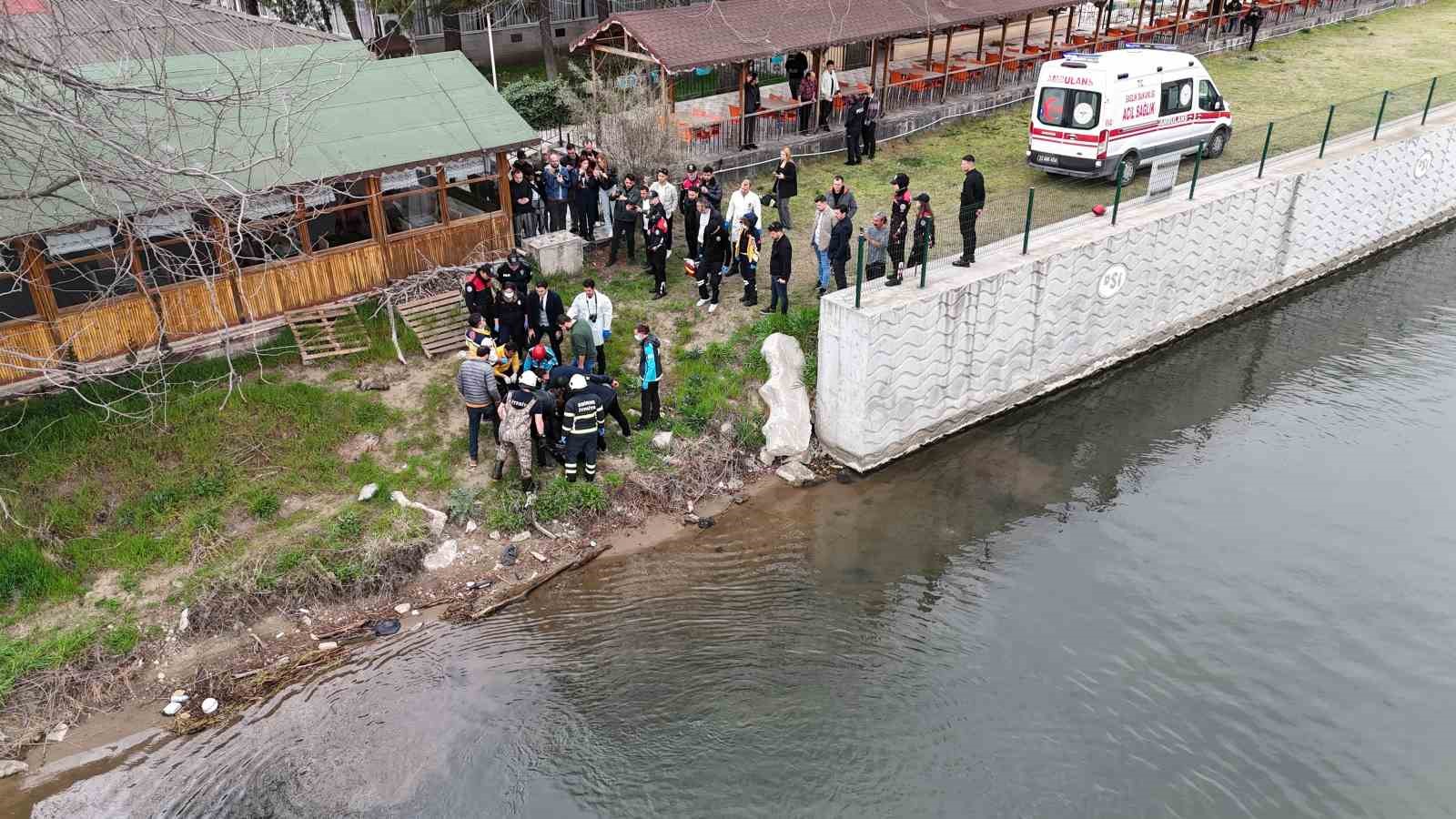 Dehşete düşüren görüntü: Nehirde erkek cesedi bulundu