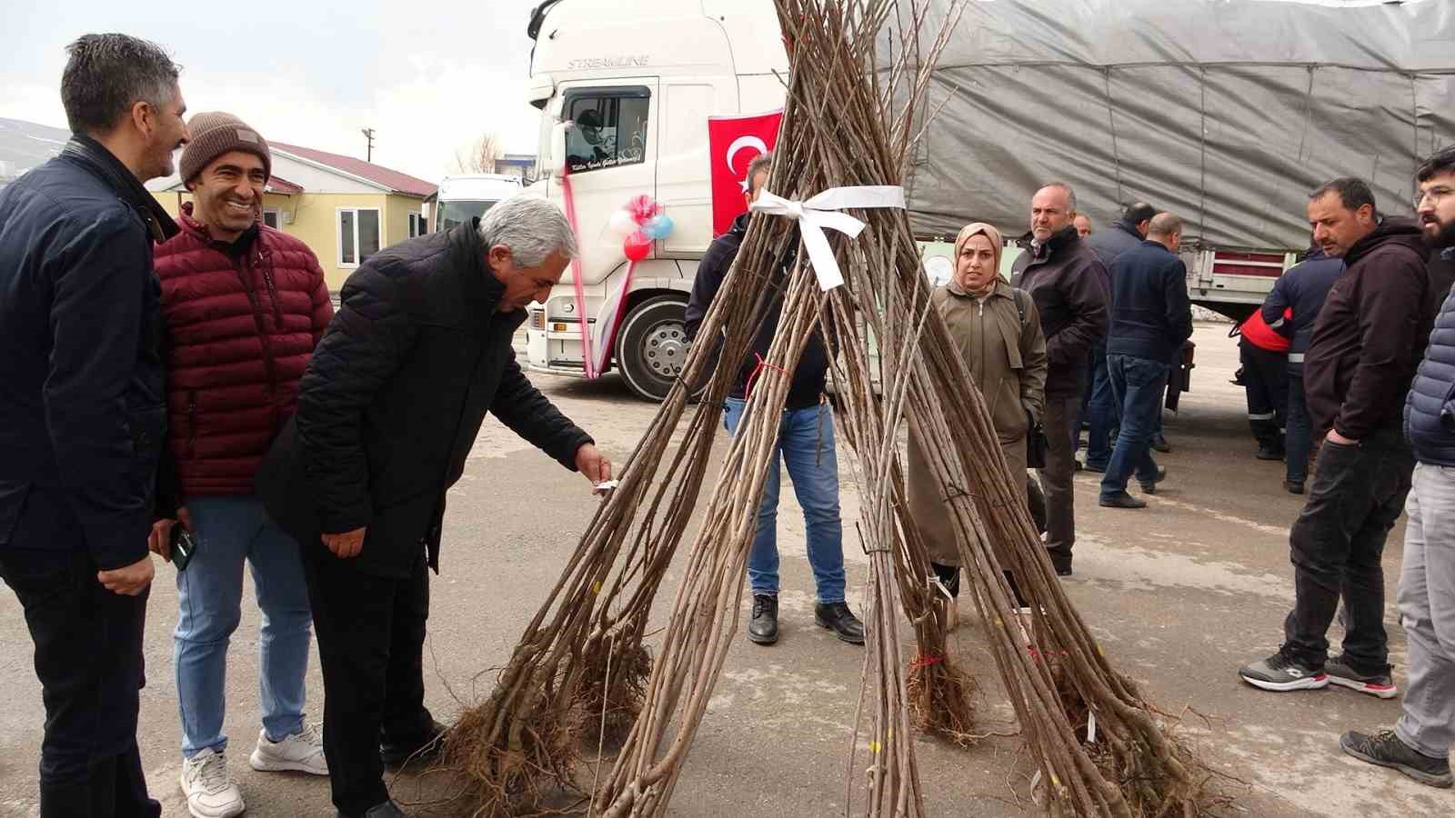 Van’da 640 bin adet fidan dağıtıldı