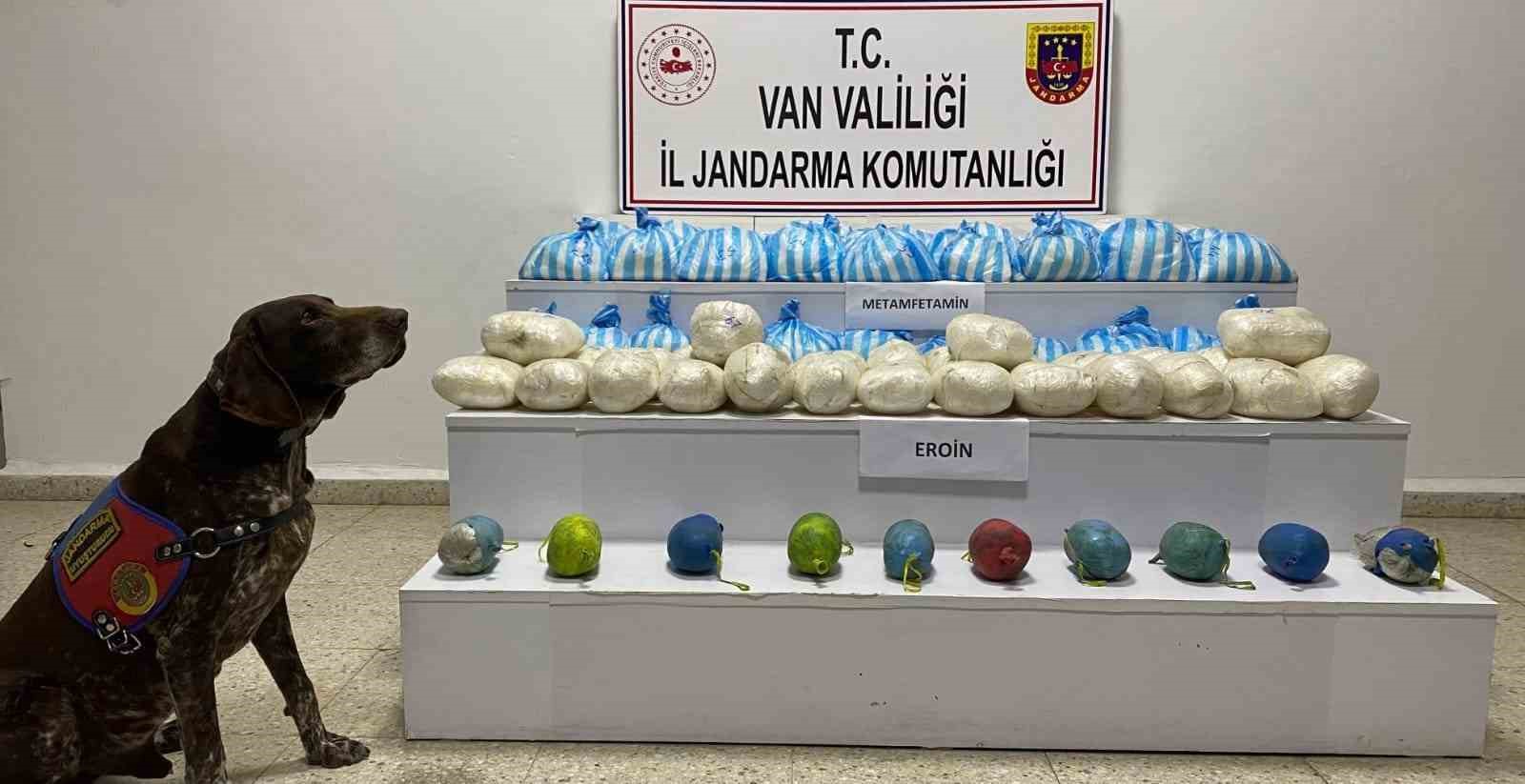 Van’da 110 kilo uyuşturucu ele geçirildi