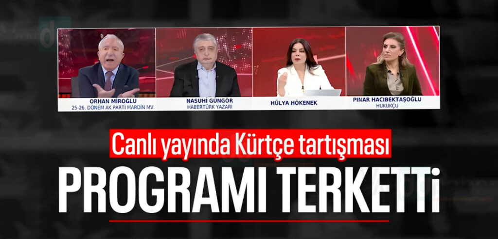 Canlı Yayında Kürtçe Tartışması