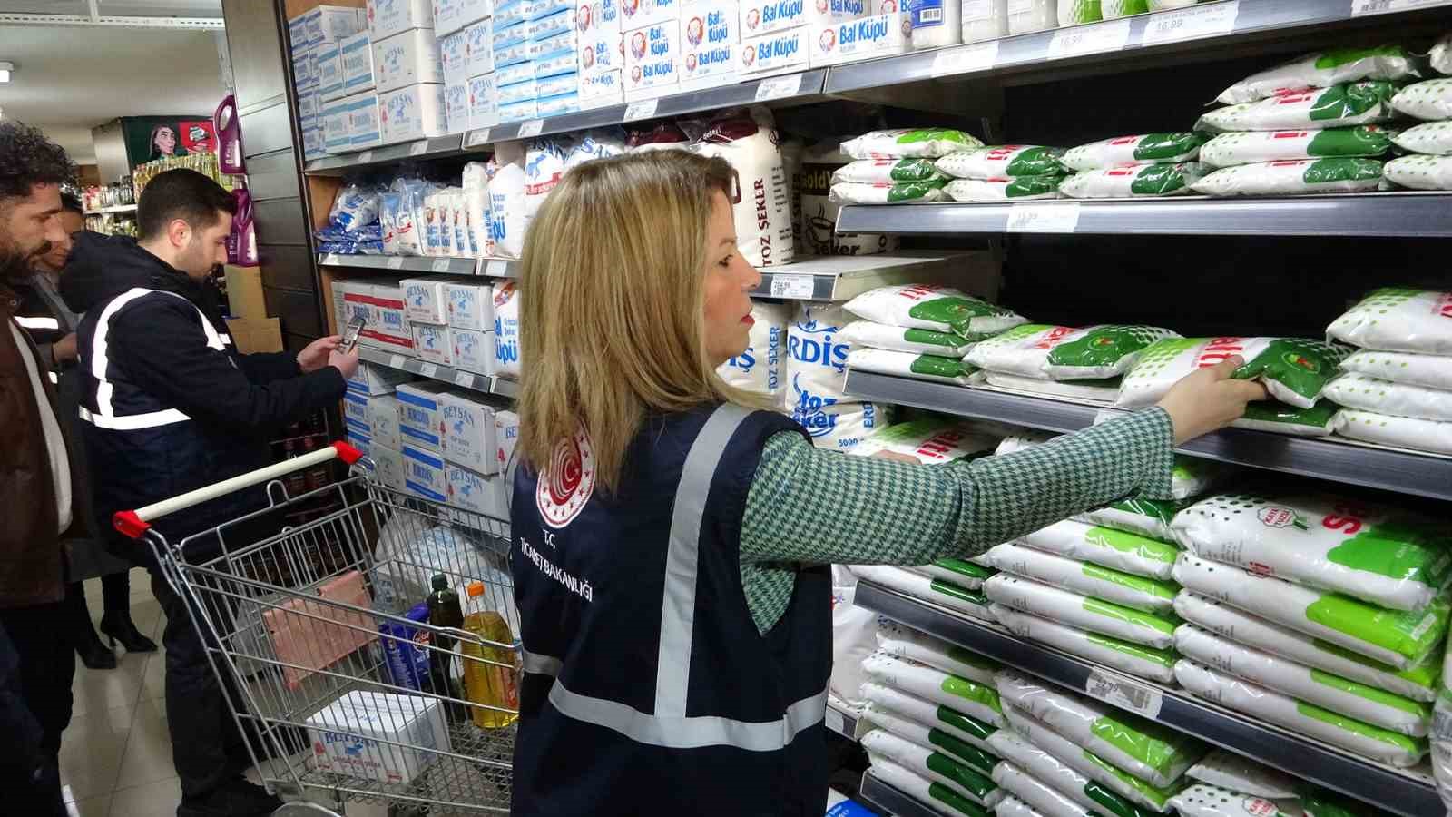 Van Ticaret İl Müdürlüğü market denetimlerini sürdürüyor